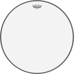 Bass drum drumhead Remo Ambassador see-through 20