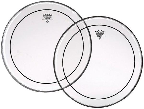 Remo Pinstripe Transparente 8 - 8 Pouces - Tom drumhead - Variation 1