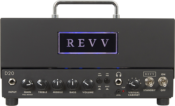 Revv D20 Head 20w - Electric guitar amp head - Main picture