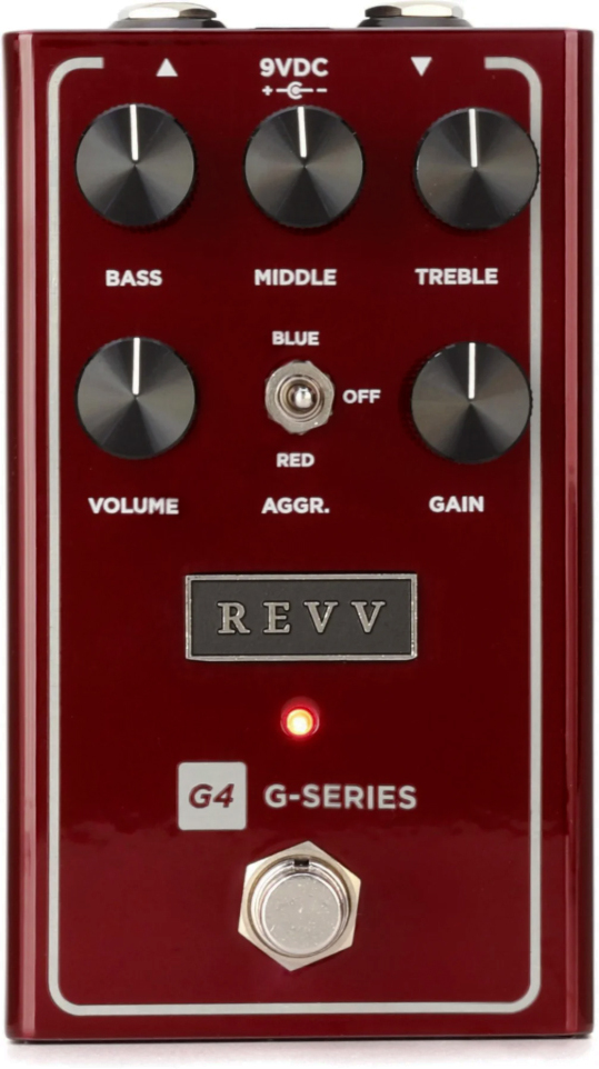 Revv G4 Distortion V2 - Overdrive, distortion & fuzz effect pedal - Main picture