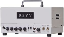 Electric guitar amp head Revv D20 Amp Head White