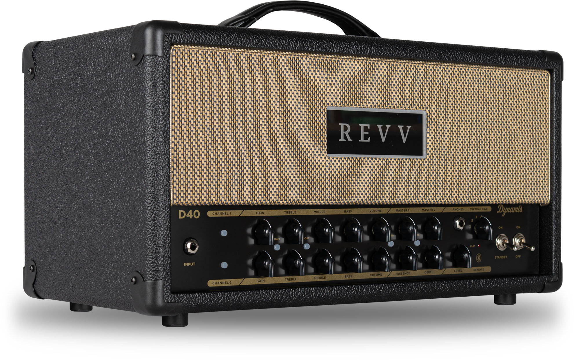 Revv D40 Dynamis 40w - Electric guitar amp head - Variation 2