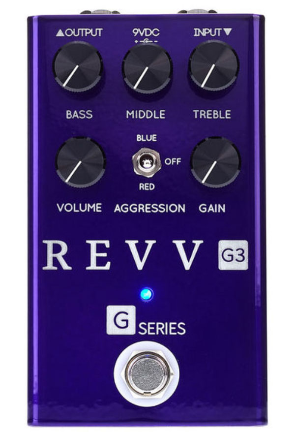 Revv G3 Distortion Overdrive, distortion & fuzz effect pedal
