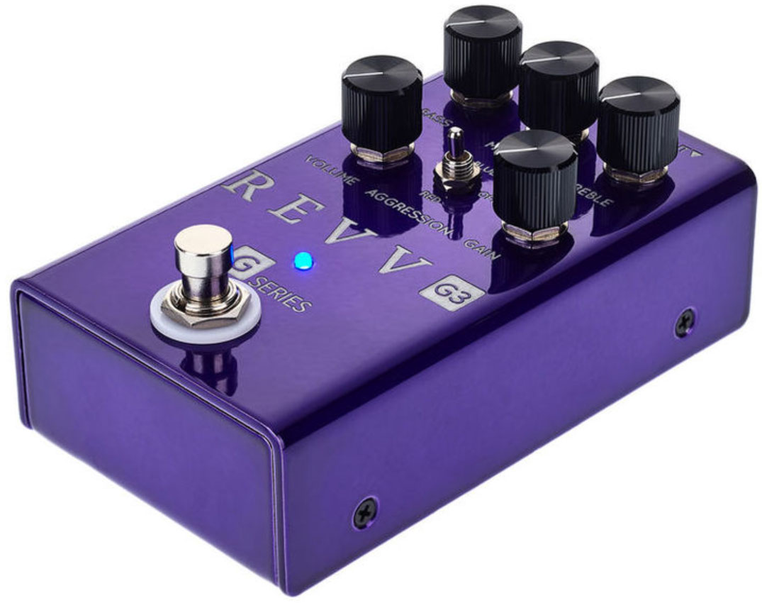 Revv G3 Distortion - Overdrive, distortion & fuzz effect pedal - Variation 1