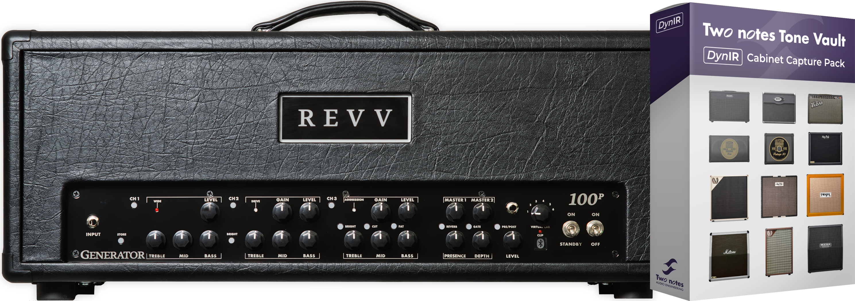 Revv Generator 100p Mk3 Head - Electric guitar amp head - Variation 2