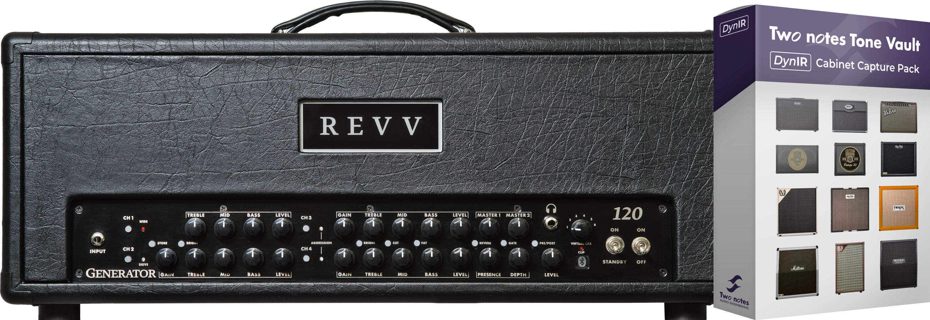 Revv Generator 120 Mk3 Head - Electric guitar amp head - Variation 1