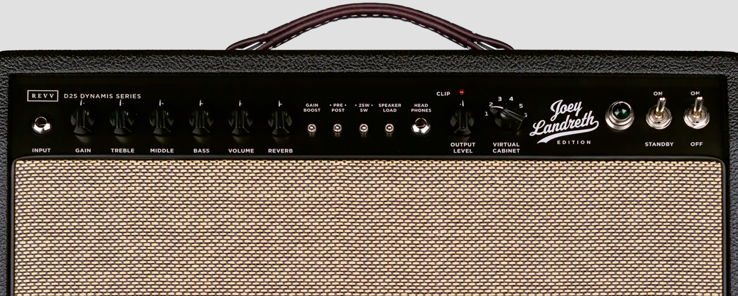 Revv Joey Landreth D25 Jl Combo Signature 5/25w 1x12 6v6 - Electric guitar combo amp - Variation 2