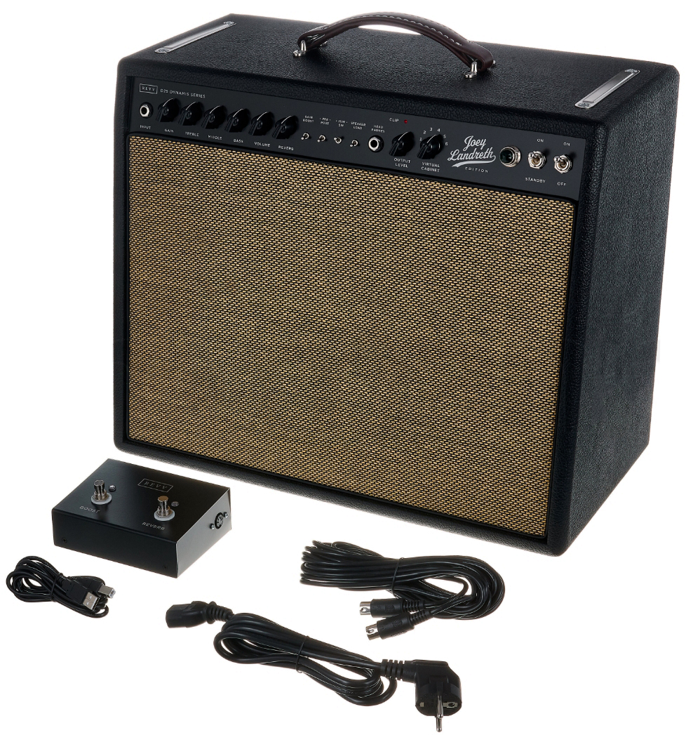 Revv Joey Landreth D25 Jl Combo Signature 5/25w 1x12 6v6 - Electric guitar combo amp - Variation 4