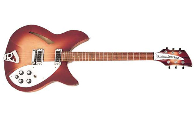 Rickenbacker 330fg - Fireglo - Semi-hollow electric guitar - Variation 1