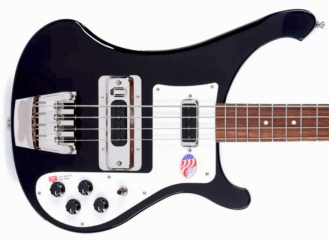 Rickenbacker 4030s Short Scale Shsc Rw - Jetglo - Solid body electric bass - Variation 1