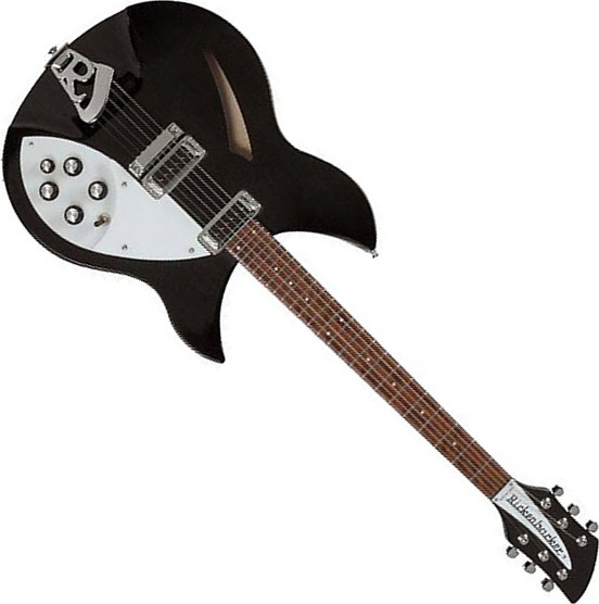 Rickenbacker 330 Jetglo - Jetglo - Semi-hollow electric guitar - Main picture