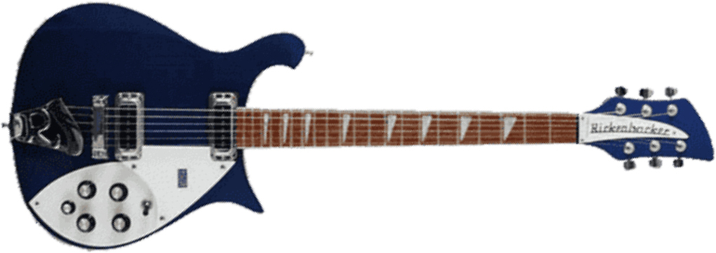 Rickenbacker 620 Mbl Ss Ht Rw - Midnight Blue - Retro rock electric guitar - Main picture
