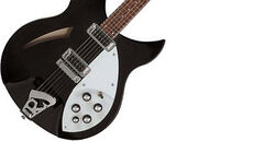 Semi-hollow electric guitar Rickenbacker 330 - Jetglo - Jetglo
