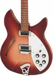 Semi-hollow electric guitar Rickenbacker 330FG - Fireglo