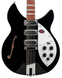 Semi-hollow electric guitar Rickenbacker Model 1993Plus JG (12-String) - Jetglo