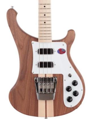 Solid body electric bass Rickenbacker 4030S Short Scale Bass - walnut