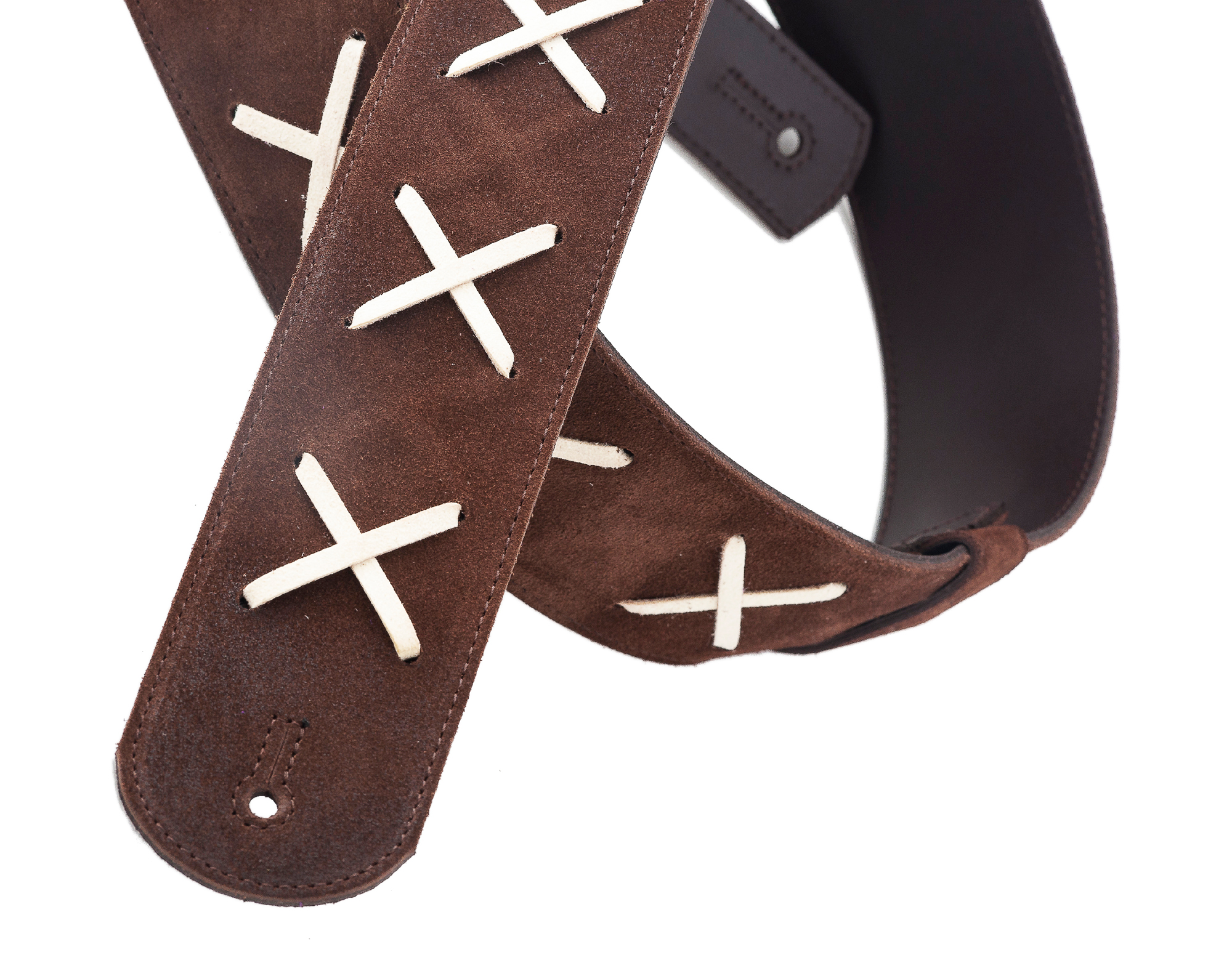 Righton Straps Courroie Cuir Legend Dg Brun - Guitar strap - Variation 1