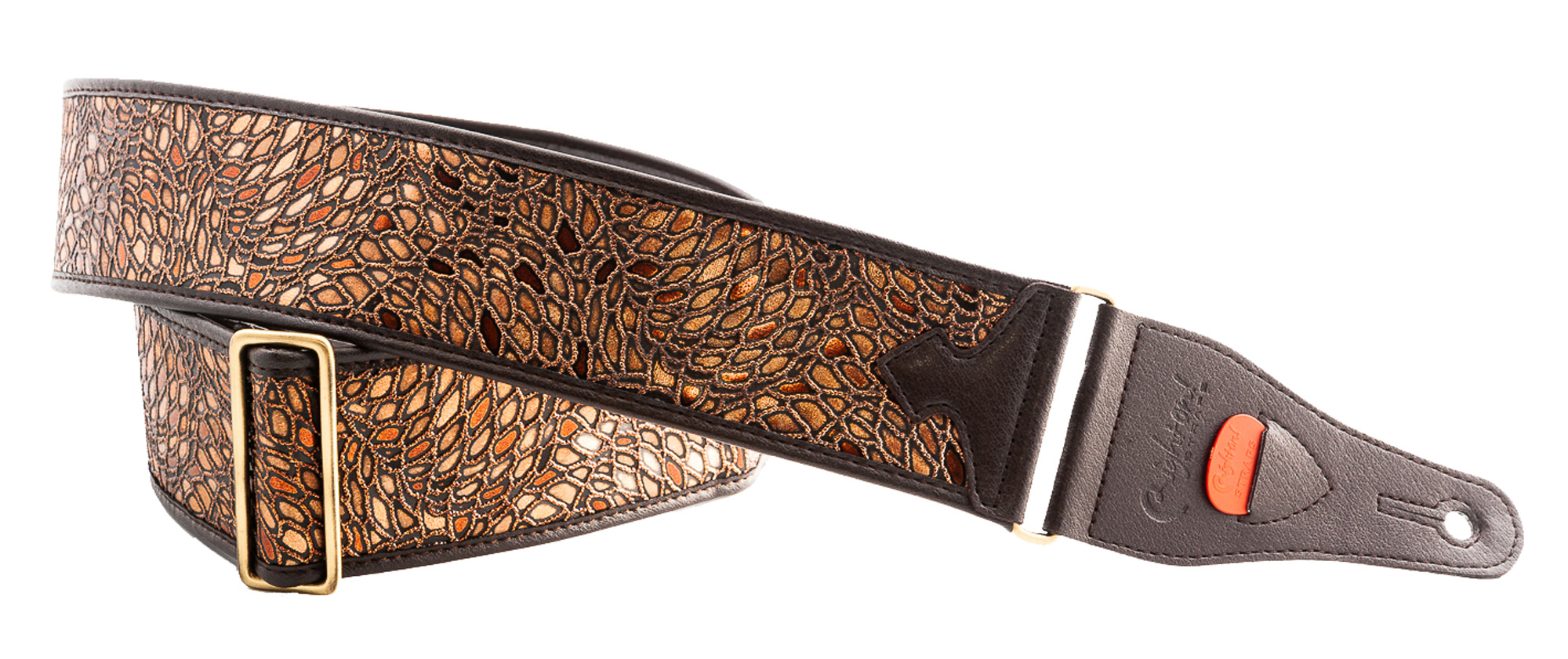 Righton Straps Courroie Vegan Righton Alien Brun - Guitar strap - Variation 1
