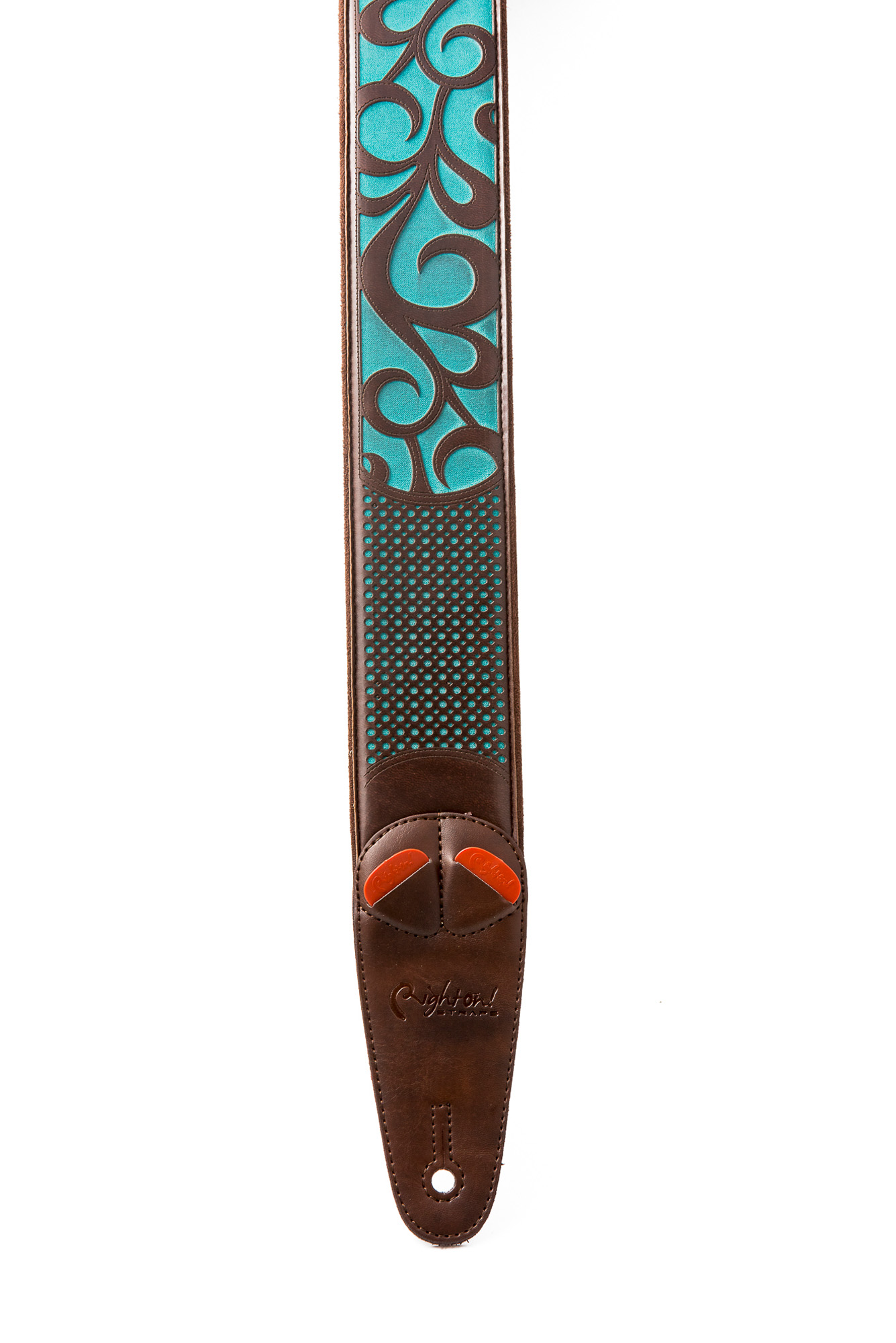 Righton Straps Courroie Vegan Righton Nashville Teal - Guitar strap - Variation 1