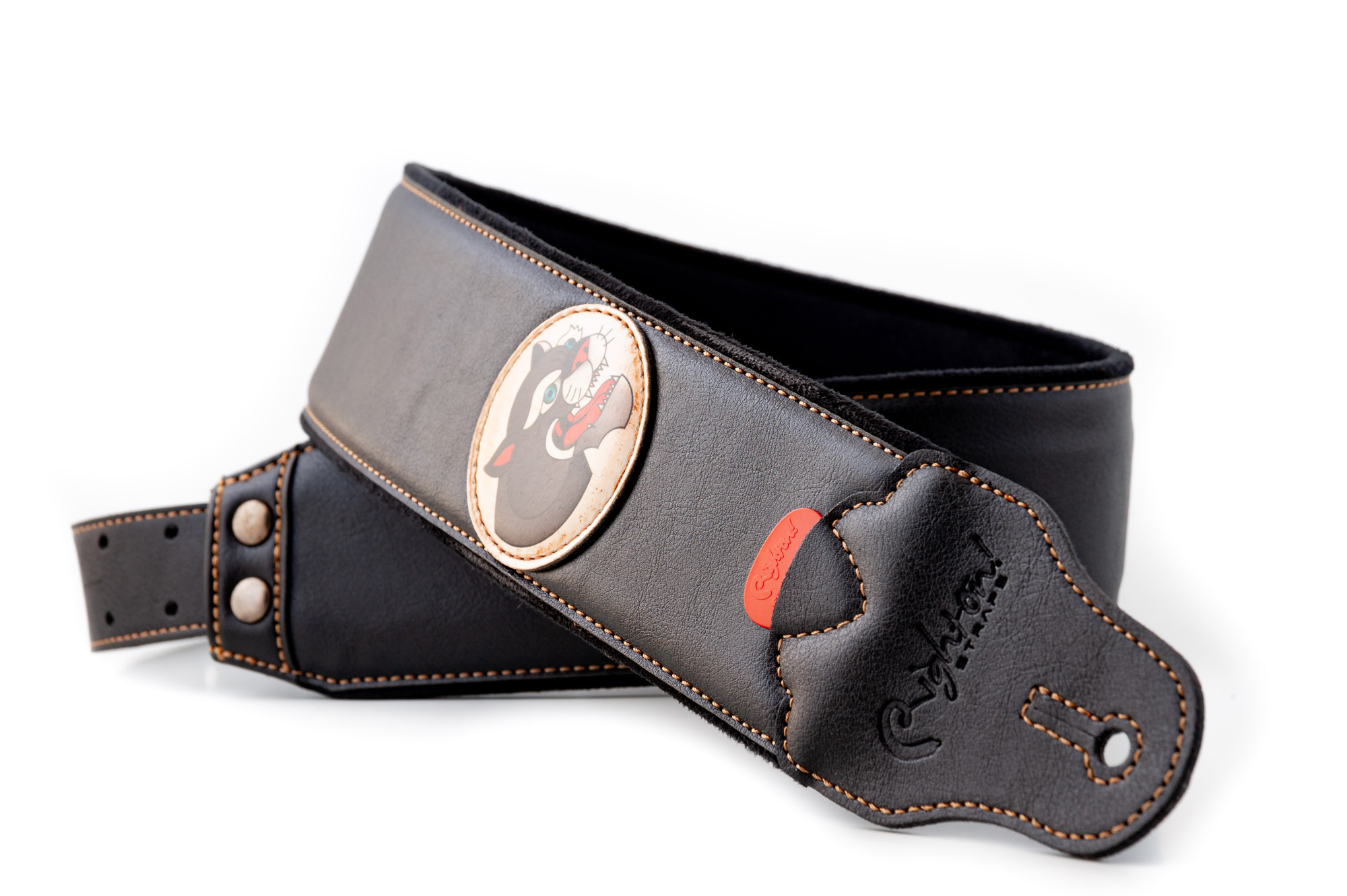 Righton Straps Courroie Vegan Tatoo Panther - Guitar strap - Variation 1