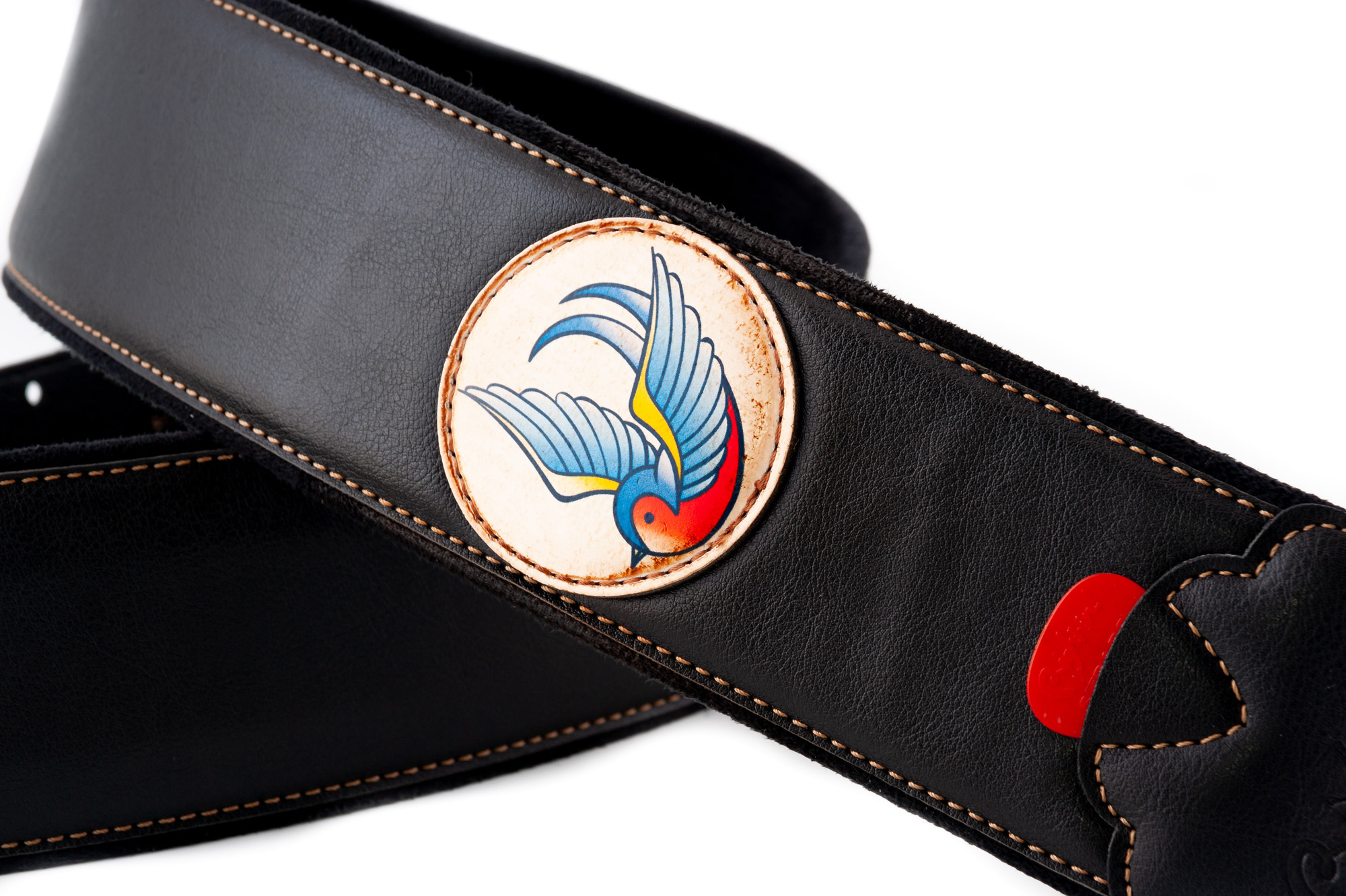 Righton Straps Courroie Vegan Tatoo Swallow - Guitar strap - Variation 2