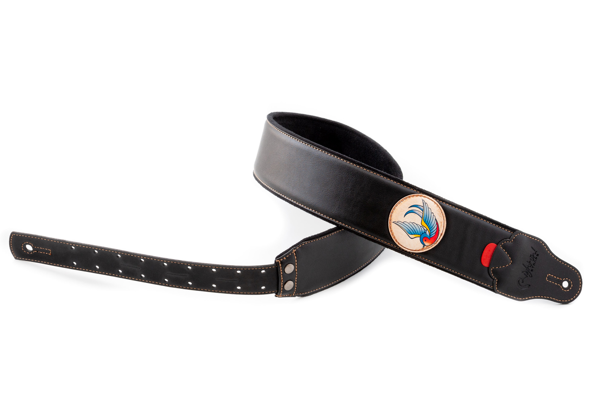 Righton Straps Courroie Vegan Tatoo Swallow - Guitar strap - Variation 3