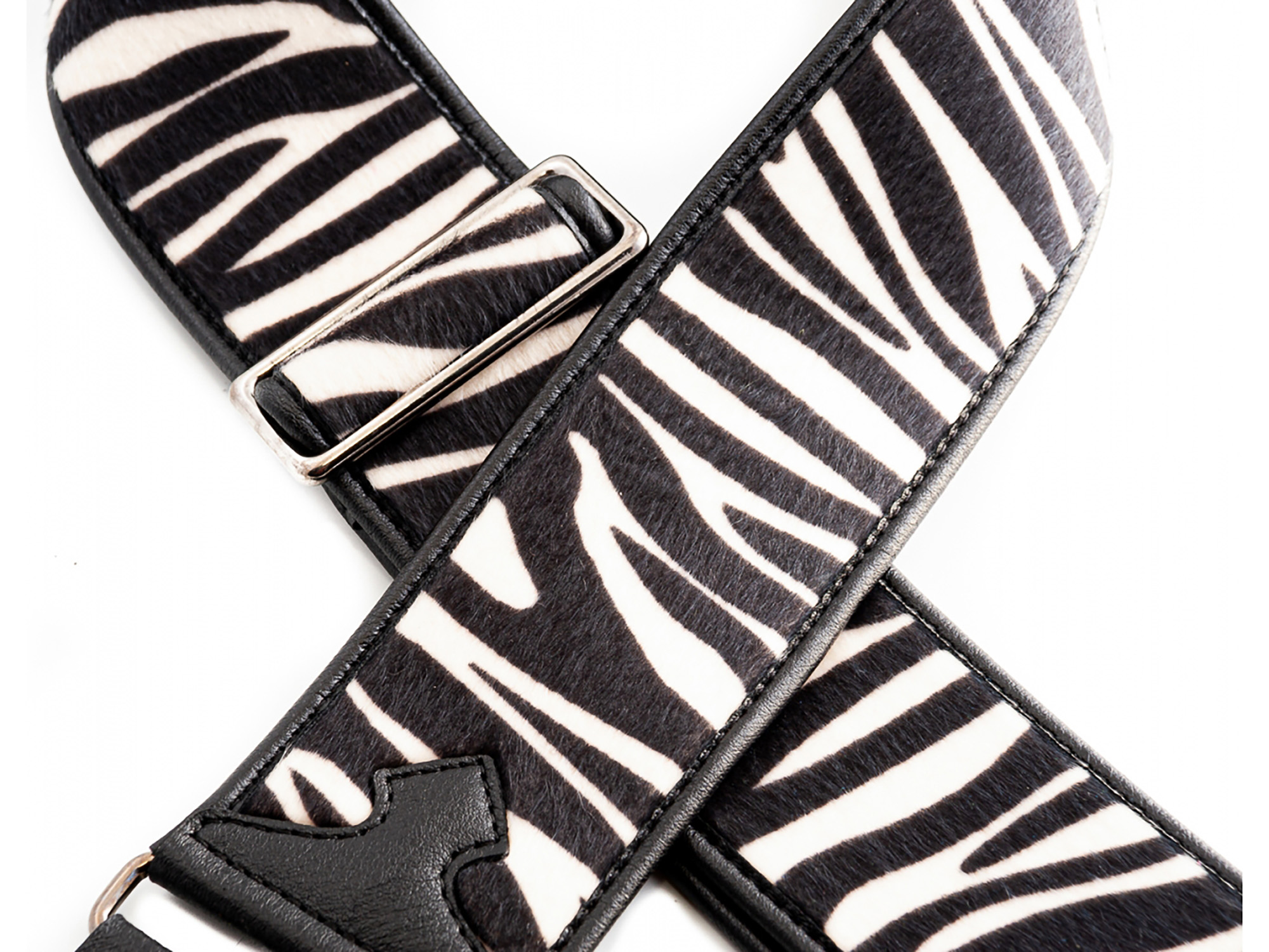 Righton Straps Courroie Vegan Zebra Blanc - Guitar strap - Variation 1