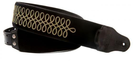 Righton Straps Courroie Cuir Righton Sgt Peppers Noir - Guitar strap - Main picture