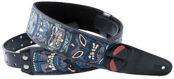 Righton Straps Courroie Vegan Righton Tiki Bleu - Guitar strap - Main picture