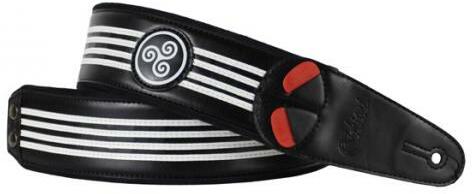 Righton Straps Courroie Vegan Righton Triskell Noir - Guitar strap - Main picture