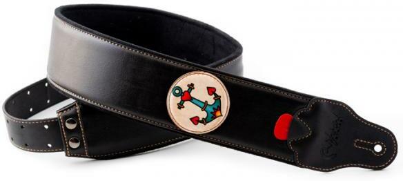 Righton Straps Courroie Vegan Tatoo Anchor - Guitar strap - Main picture