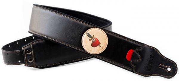 Righton Straps Courroie Vegan Tatoo Heart - Guitar strap - Main picture