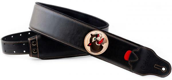 Righton Straps Courroie Vegan Tatoo Panther - Guitar strap - Main picture