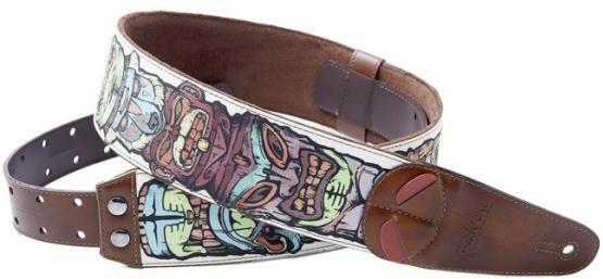Righton Straps Courroie Vegan Righton Tiki Blanc - Guitar strap - Main picture