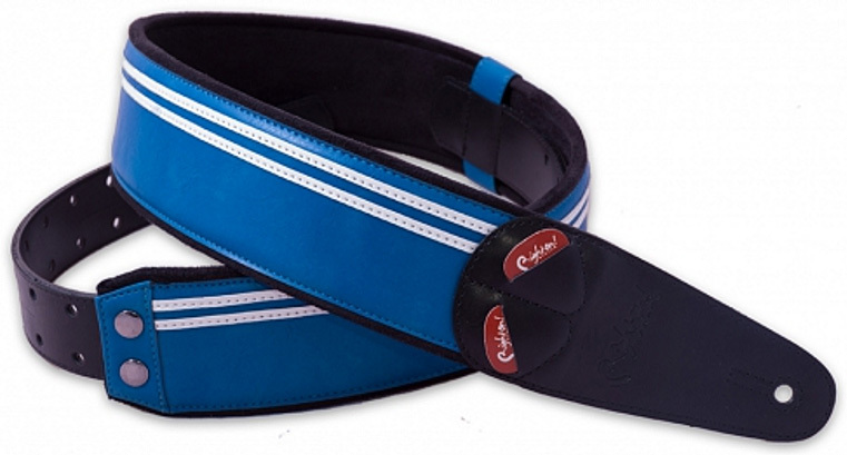 Righton Straps Mojo Race Blue - Guitar strap - Main picture