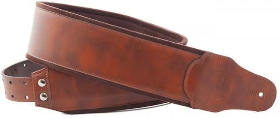 Righton Straps Courroie Vegan Righton B-charm Brun - Guitar strap - Main picture