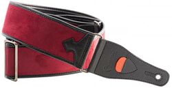 Guitar strap Righton straps Righton Divine vegan belt red