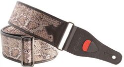 Guitar strap Righton straps Righton Glittersnake vegan strap pink