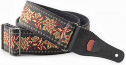 Guitar strap Righton straps Righton Roses II vegan belt black