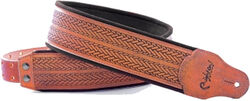 Guitar strap Righton straps Leathercraft Tress Canyon