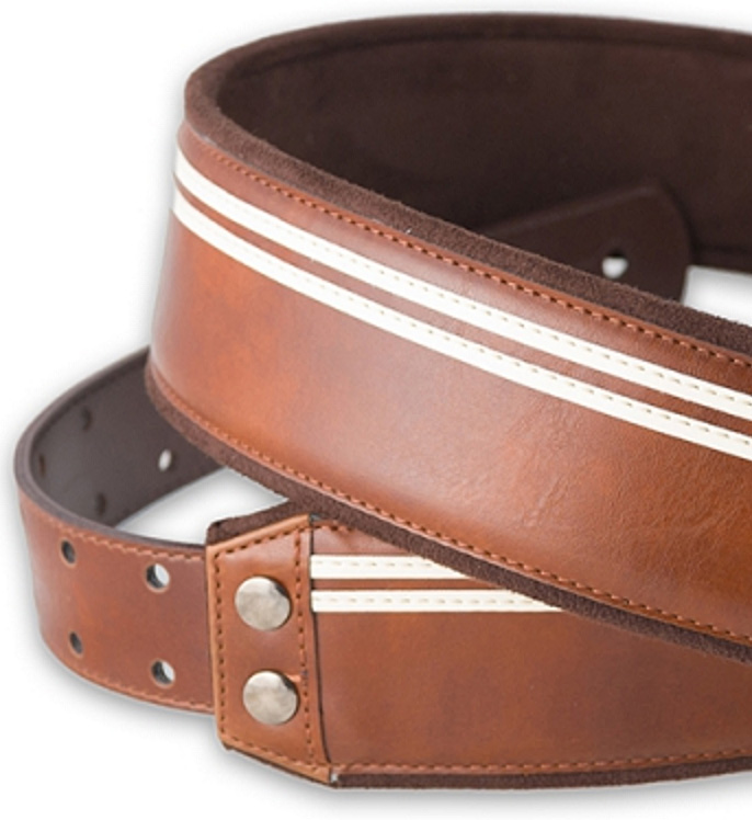 Righton Straps Mojo Race Brown - Guitar strap - Variation 1