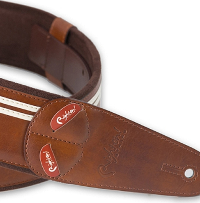 Righton Straps Mojo Race Brown - Guitar strap - Variation 2