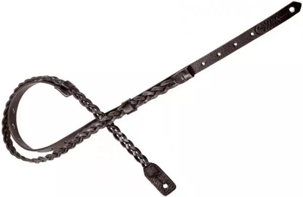 More stringed instruments accessories Righton straps Ukulele Strap Plait - Black