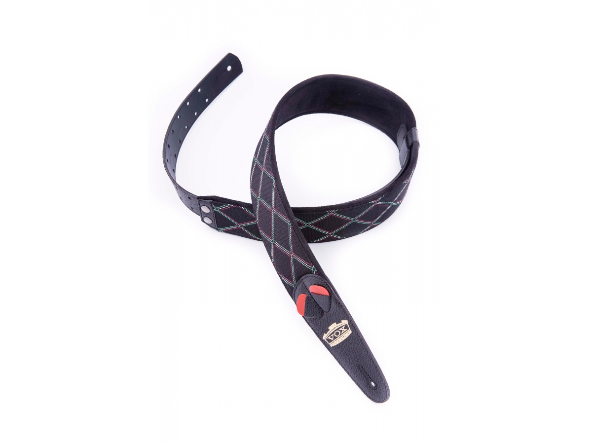 Righton Straps Vegan Mojo Vox Guitar Strap 2.3inc Black - Guitar strap - Variation 2