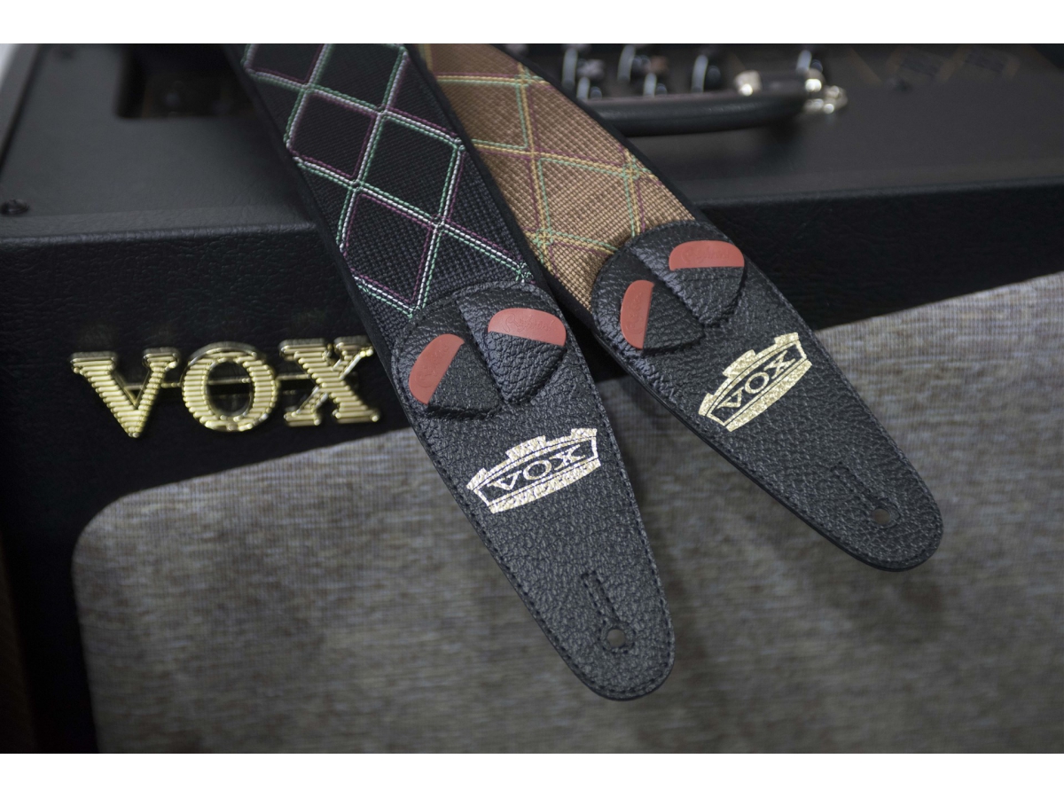 Righton Straps Vegan Mojo Vox Guitar Strap 2.3inc Black - Guitar strap - Variation 3