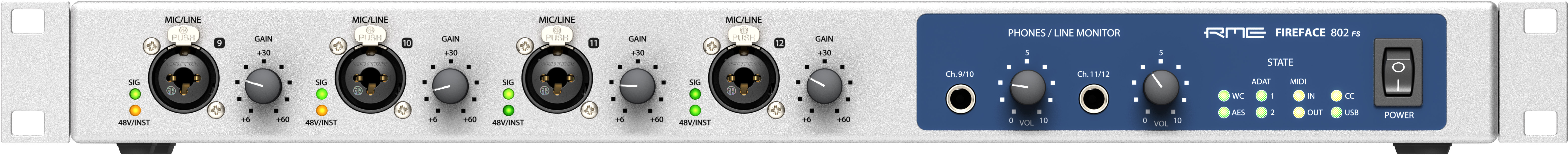 Rme Fireface 802 Fs - USB audio interface - Main picture