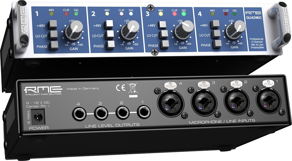 Rme Quad Mic 2 - Preamp - Main picture