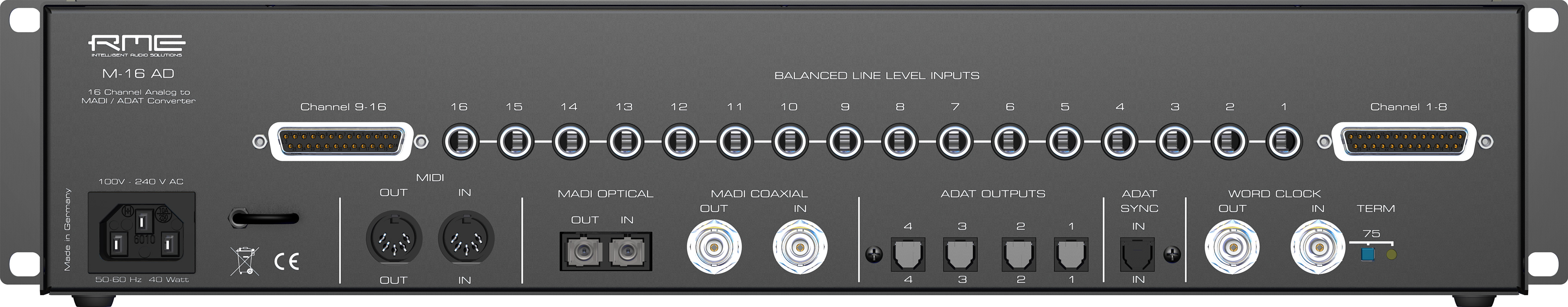 Rme M-16-ad - Converter - Variation 1