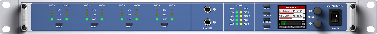 Rme Octamix Xtc - Preamp - Variation 2