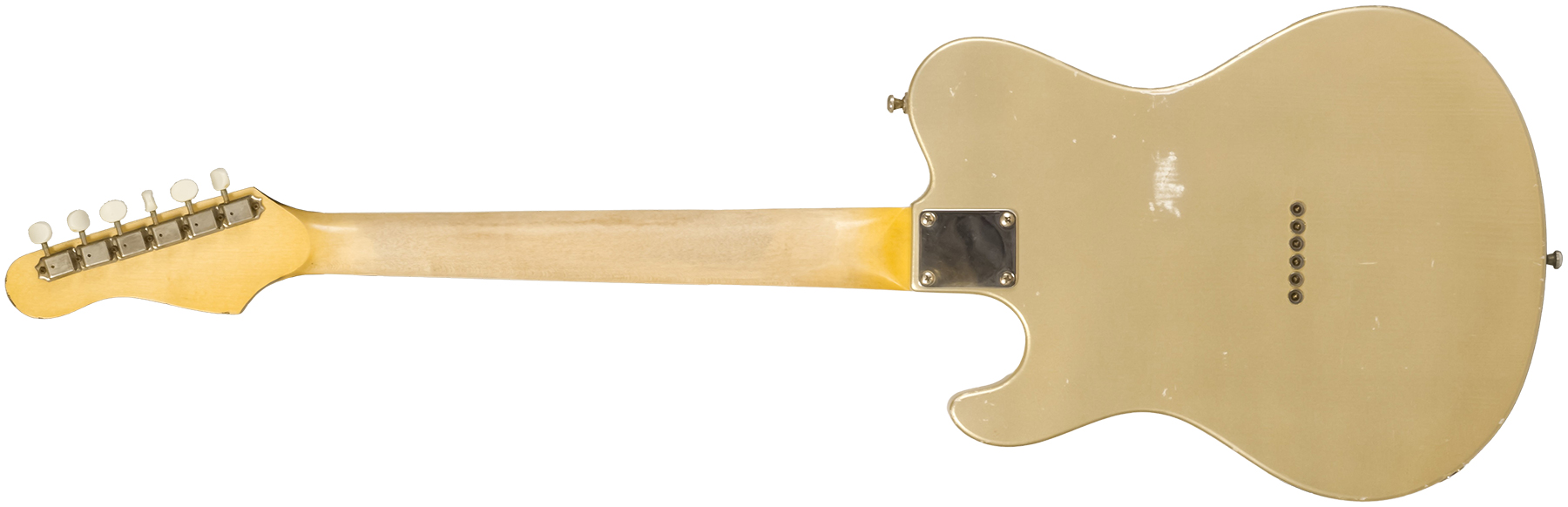 Roadrunner Federal Mod T Hs Ht Rw #23114 - Shoreline Gold Soft Distress - Retro rock electric guitar - Variation 1